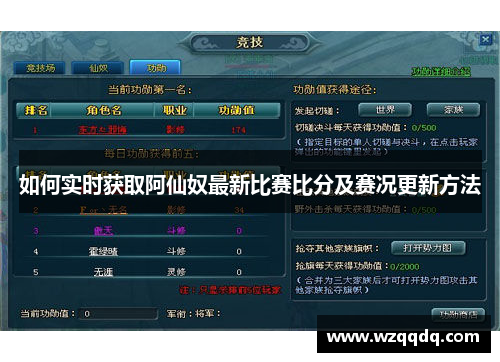 如何实时获取阿仙奴最新比赛比分及赛况更新方法