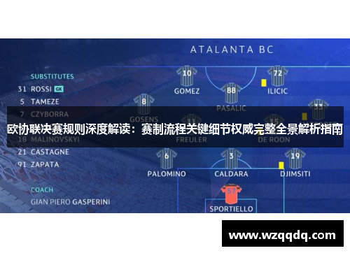 欧协联决赛规则深度解读：赛制流程关键细节权威完整全景解析指南